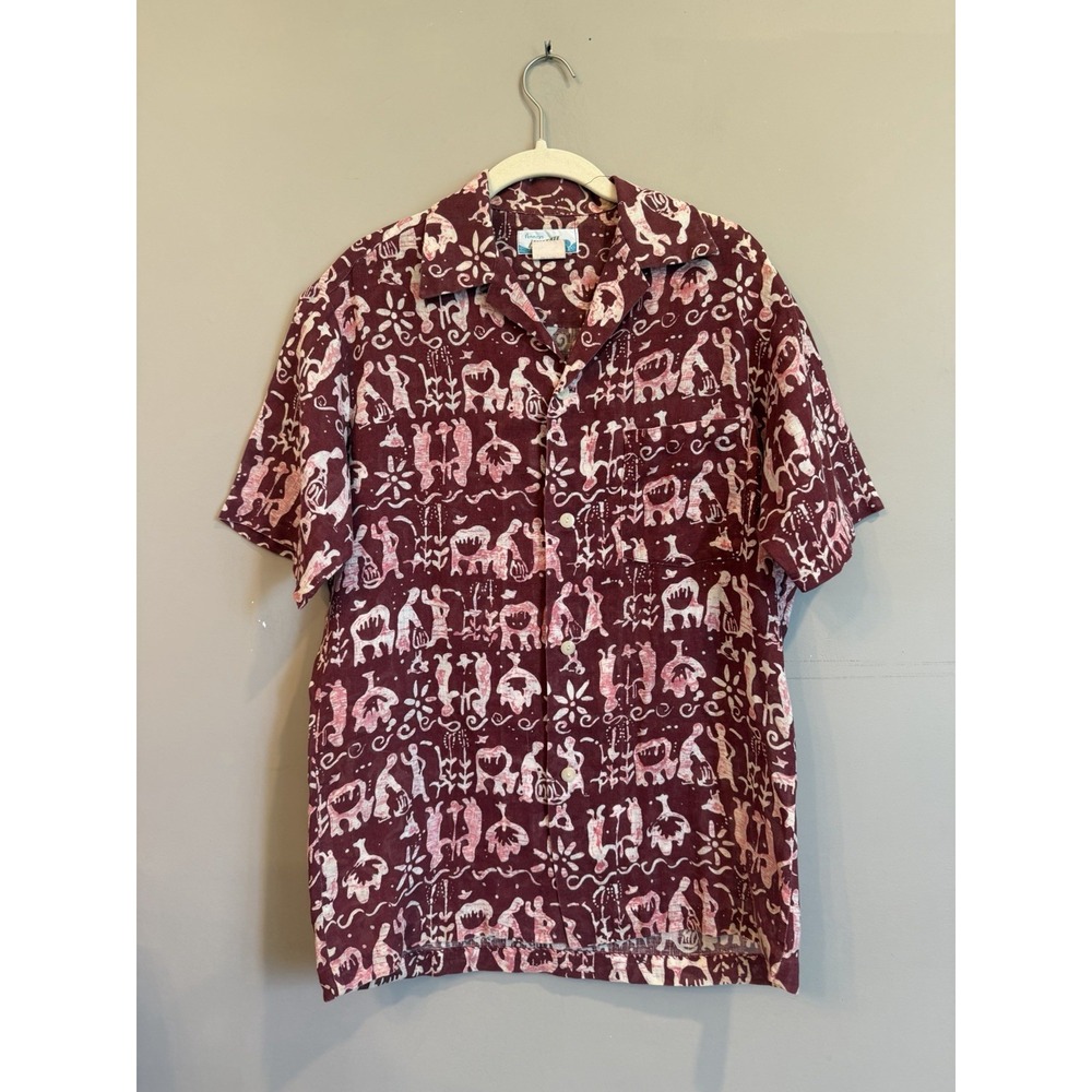 Vintage 50s/60s Penneys Hawaiian Shirt Size Medium